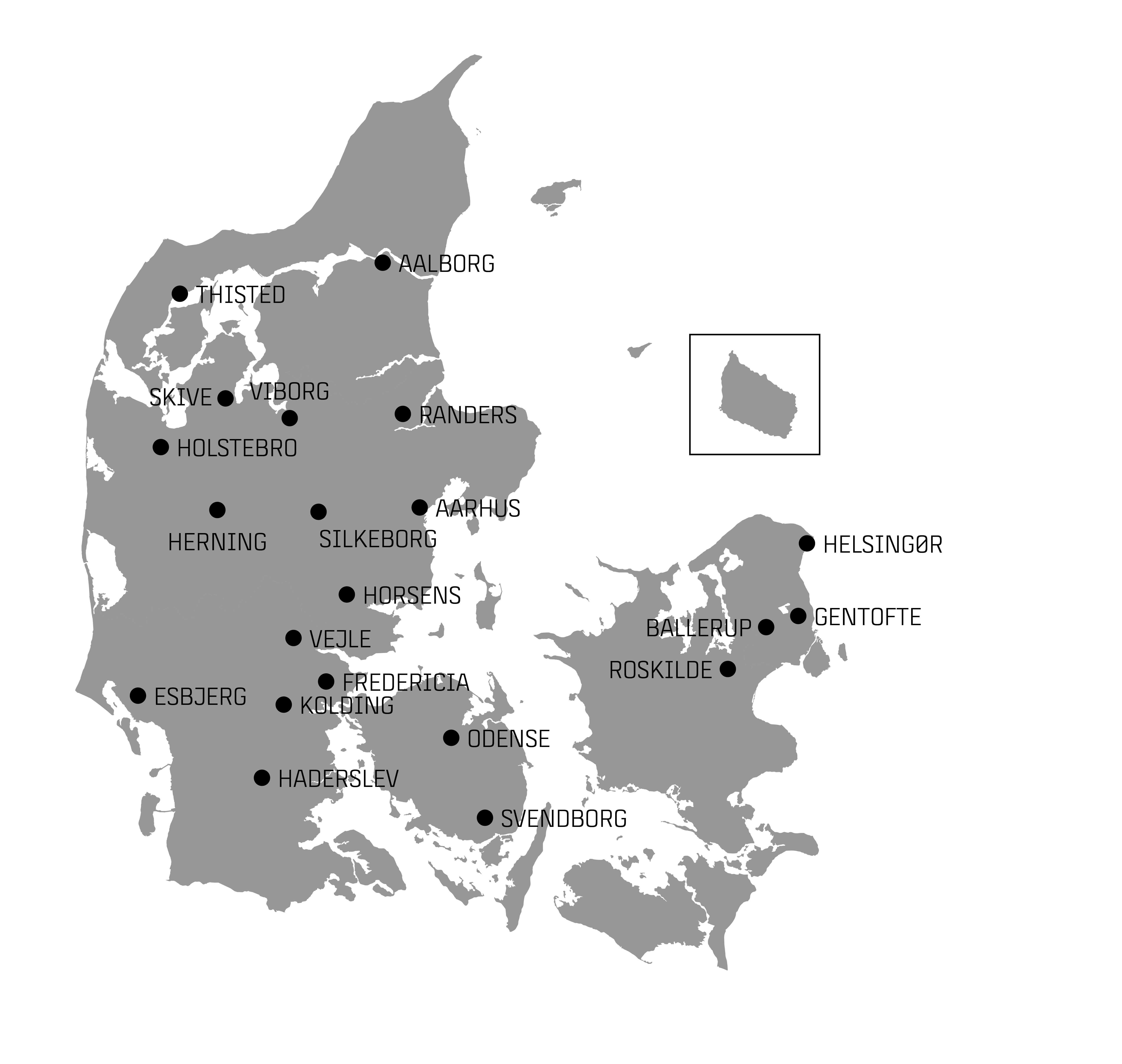 21 Elitekommuner fordelt over hele landet